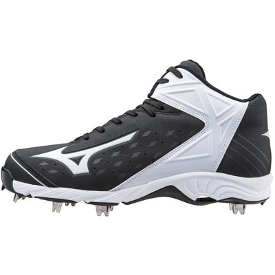white mizuno 9 spike cleats