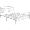 Yaheetech Metal Platform Bed Frame with Vintage Headboard and Footboard - 2 of 4