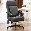 DYHOME Reclining Office Chair with Massage & Footrest, PU Leather Swivel Desk Chair for Home Office or Relaxation Corner - 2 of 4