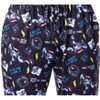MTV Mens' Music Television Moonman '80s Logo Sleep Pajama Pants Black - 4 of 4