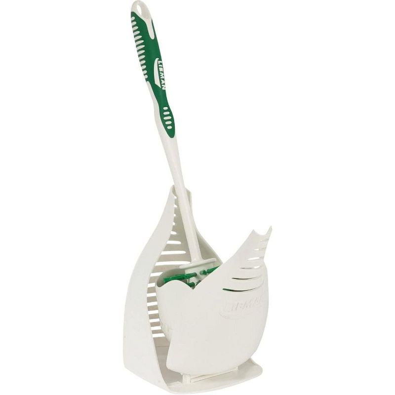 Libman 3 in. W Hard Bristle 12 in. Plastic/Rubber Handle Brush and Caddy, 1 of 6
