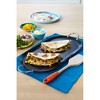 IMUSA 17" Oval Carbon Steel Comal with Metal Handles - Black: Griddle Pan for Tortillas, Stove Compatible - 2 of 4