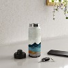 SpaceFrogDesigns Amber Dusk Water Bottle - Society6 - 4 of 4