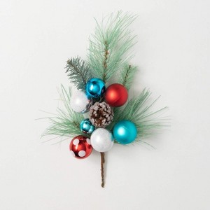 Sullivans Artificial Ball Ornament Stem Multicolor 18"H - 1 of 4