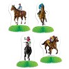 Beistle Horse Racing Mini Centerpieces, 4.75"-5.5", (12/Pkg) Multicolored - 4 of 4