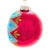 Christopher Radko 3.0 Inch Reflector Round Shiny Brite Vintage Style Tree Ornaments - 4 of 4