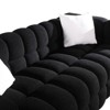 NicBex Couch for Living Room Marshmallow Sofa Boucle Sofa Couch 3 Seater Comfy Couch Modern Upholstered Tufted Cloud Couch with 2 Pillows - 3 of 4