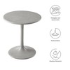 Modway Esme Concrete Side Table - Outdoor Patio Accent Table with Cylindrical Design and Modern Minimalist Look - 3 of 4