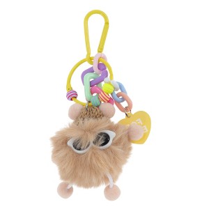 Unique Bargains Cartoon Chain Coal Ball Handbag Charm 1 Pc - 1 of 4