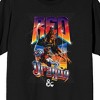 Dungeons & Dragons Red Dragon Men's Black T-shirt - 2 of 3
