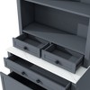 Okak Sideboard Cabinet, Bufft Cabinet with 5 Drawers and 3 Shelves, Storage Cabinet for Living Room, Dining Room, Kitchen, Gray - 4 of 4