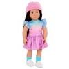 Our Generation Lovely Hearts Pink Hat & Gradient Dress Outfit For 18 Dolls  : Target