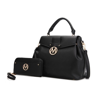 MKF Collection Aurora Women's Satchel bag with Wallet by Mia k