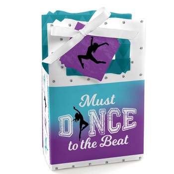 Big Dot of Happiness Must Dance to the Beat - Dance - Birthday Party or Dance Party Favor Boxes - Set of 12