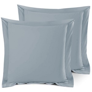 Nestl Soft Pillow Shams Set of 2, Double Brushed Microfiber Pillow Covers, Premium Pillow Shams With 1.5” Flange - 1 of 4