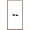 PosterPalooza | Panoramic Minimalist Silver Picture Frame - UV Acrylic, Foam Board Backing, Hanging Hardware - 2 of 4