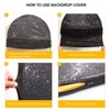 7.2/6.6/6 ft Sequin Wedding Arch Cover Spandex White Arch Backdrop Stand Cover for Party,Birthday, Baby Shower,Ceremony Banquet Decor (No Arch Stand) - 3 of 4