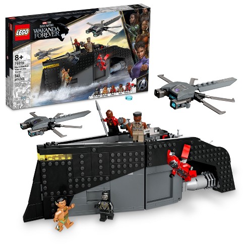 Lego Marvel Panther: Wakanda Forever War On The Water 76214 Toy Set : Target