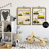 Stupell Industries Construction Zone Trucks & Phrases 2pc Floating Frame Art Set - 3 of 4