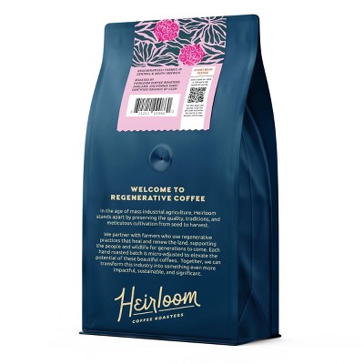 Heirloom Coffee Roasters Bedrock Blend Dark Roast Ground Coffee -12oz