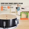 VEVOR Kids Drum Set,3-Piece,14 in Beginner Drum Set with Throne Cymbal Pedal Two Pairs of Drumsticks,8'' Tom Drum 10'' Snare Drum 14'' Bass Drum,Black - 3 of 4