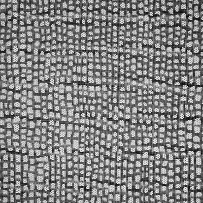 Reversible Black Synthetic 8' x 10' Easy Care Area Rug