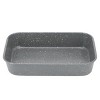 Oster Greystone 4 Piece Nonstick Carbon Steel Toaster Oven Bakeware Set in Speckled Grey - 3 of 4
