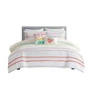 4Pcs Duvet Set, Kids Solid Bedding Set, Cotton Bed Comforter - 4 of 4