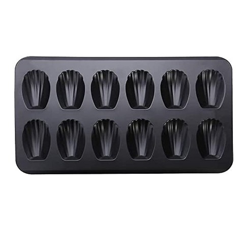 9-Cavity Madeleine Pan - 2Pcs Moules en Madeleine de Silicone