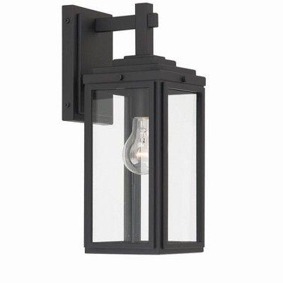 Crystorama Lighting Byron 1 - Light Sconce in  Matte Black