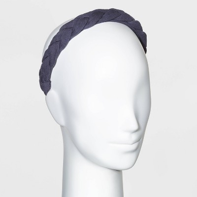 Gauze Braid Headband - Universal Thread™ Black