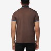 X RAY Men's Short Sleeve ribbed cuffs Polo Shirt - 2 of 4