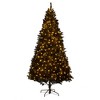 YOOCOZZ  Christmas Decor - 7.5ft Prelit Douglas Fir Artificial Christmas Tree with Realistic Branches, 500 Warm White LED Lights & 1346 Tips - 3 of 4