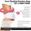 MAICIFI 65in Weighted Hula Hoop for Women - 32 Detachable Knots, Silent Workout, Waist & Abs 2-in-1 - 4 of 4