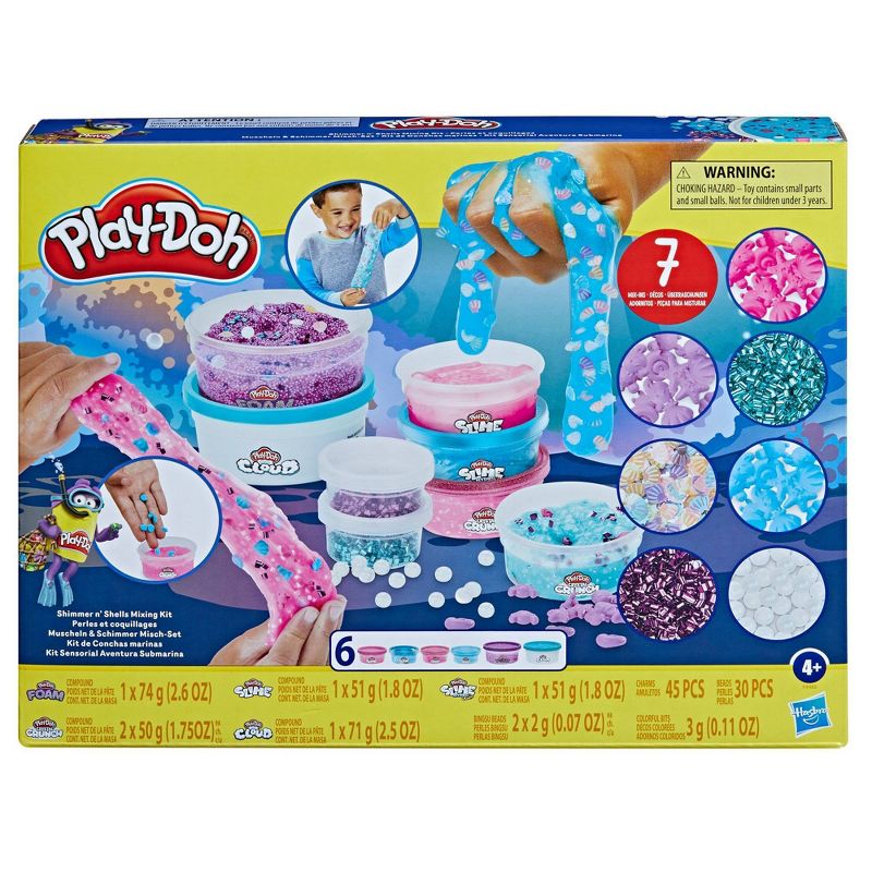 Play-Doh Shimmer &#39;N Shells Mixing Kit, 3 of 15