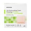 McKesson Lite Adhesive Silicone Foam Dressing With Border Sterile - 2 of 4
