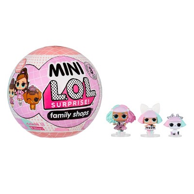 L.o.l. Surprise Mini Family With 3 Dolls Surprises Mini Collectible Dolls Ball Playset Mini Tween Fashion Dolls Target