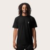 Dalix Astronaut Embroidered Relaxed Heavy Soft Cotton T Shirt Mens - 2 of 4