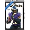 Trends International NFL Baltimore Ravens - Derrick Henry Feature Series 25 Framed Wall Poster Prints - 3 of 4