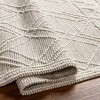 Hauteloom Rectangle Area Rug   White - 4 of 4