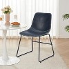 Pexfix Waterproof Faux Leather Dining Chair Set of 4 - 4 of 4