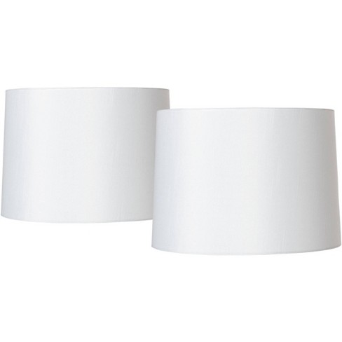 White tapered 2024 lamp shade