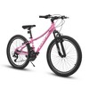 Kumasinova Women's Mountain Bike,7 Speed Bike with Shock Absorbing Front Fork,V-Brakes,2.125" W Tires,Bicycle for Women & Teens Outdoor Adventure - 2 of 4