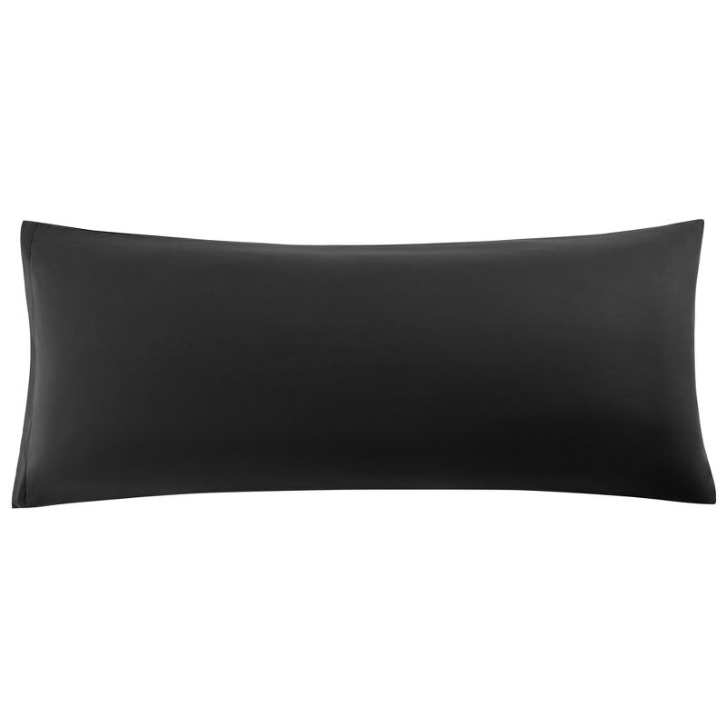 Zippered Body Pillow Case Cover Soft Microfiber Long Pillowcases - PiccoCasa, 2 of 6
