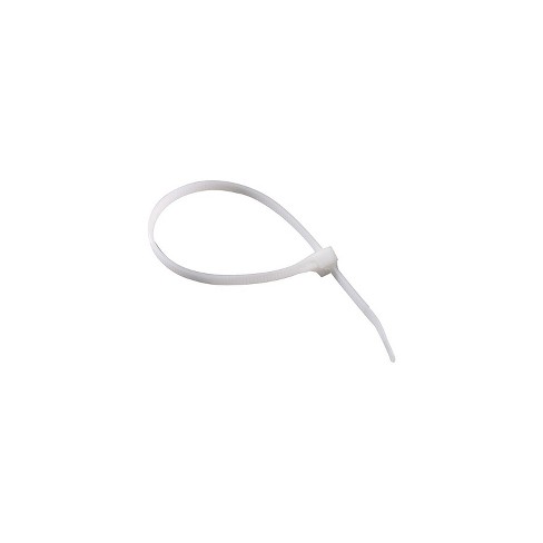 11 in. White Cable Ties, 100-Pack