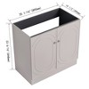 ChicFurnit Bathroom Vanities Freestanding 24 Inch Vanity with Soft Close Cabinet Doors for Bathroom - 3 of 4