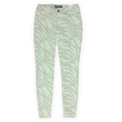Ecko Unltd. Womens Animal Zebra Jegging Skinny Fit Jeans
