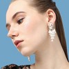 SOHI Women's Regal Drop Earrings - 3 of 3
