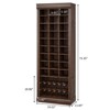 Shoe Storage Cabinet,10-Tier Tall Shoe Cabinet w/Boots Racks&27 Cubbies,Freestanding Entryway Shoe Organizer for Closet,Entryway, Living Room - 3 of 4
