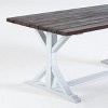 Sapphtopaz Patio Outdoor Table Patio Dining Table Outdoor Dining Table Picnic Table for Garden, Yard, Lawn, Patio - 2 of 4